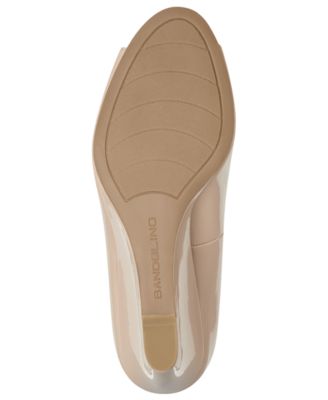 Women's Tufflove Peep Toe Wedge Pumps