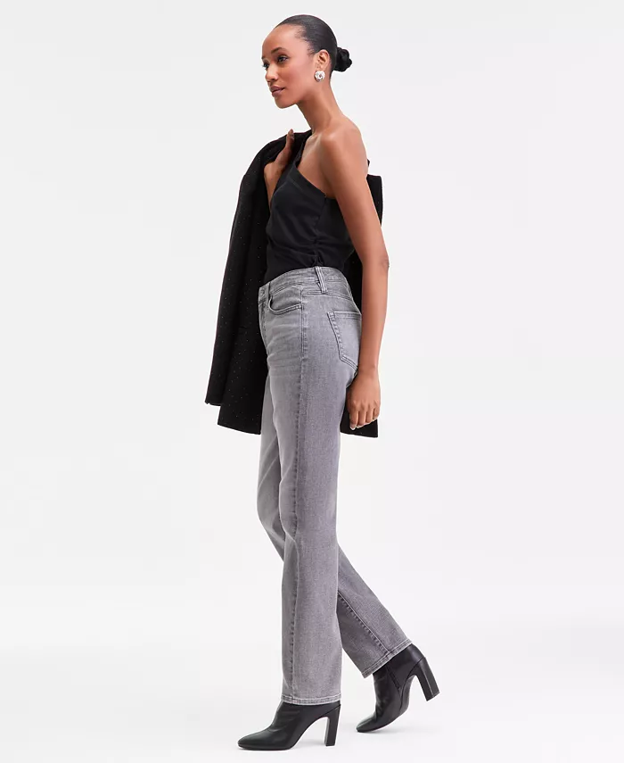 Women's High-Rise Straight-Leg Jeans - thumbnail 3