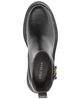 Women's Shibley Almond Toe Lug Buckle Booties