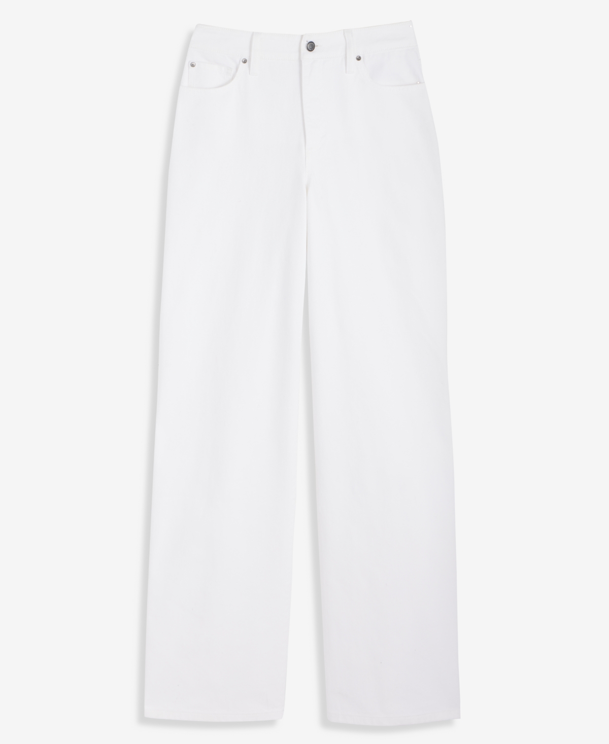 Inc International Concepts Women's High-rise Wide-leg Jeans, Macy's Exclusive In White