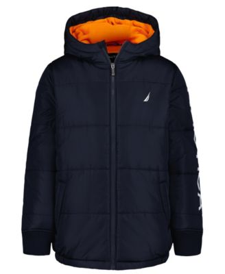 Nautica - Boys 2T-7 Long-Sleeve Puffer Jacket