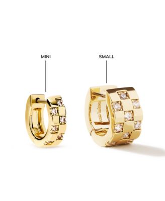 Gold Huggie Earrings - Eden Mini