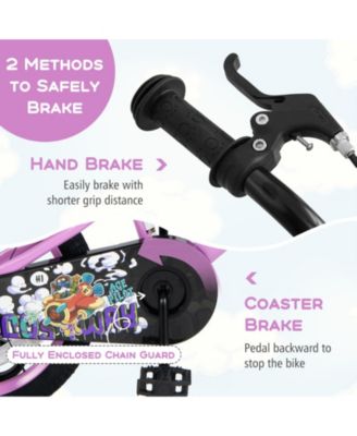 16 Inch Kids Sport Bike for Ages 4–8 with Adjustable Handlebar and Saddle