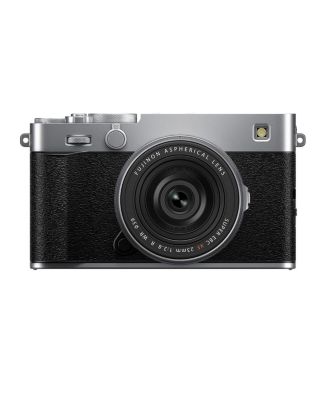 X-E5 Mirrorless Camera with XF 23mm f/2.8 R WR Lens, Silver