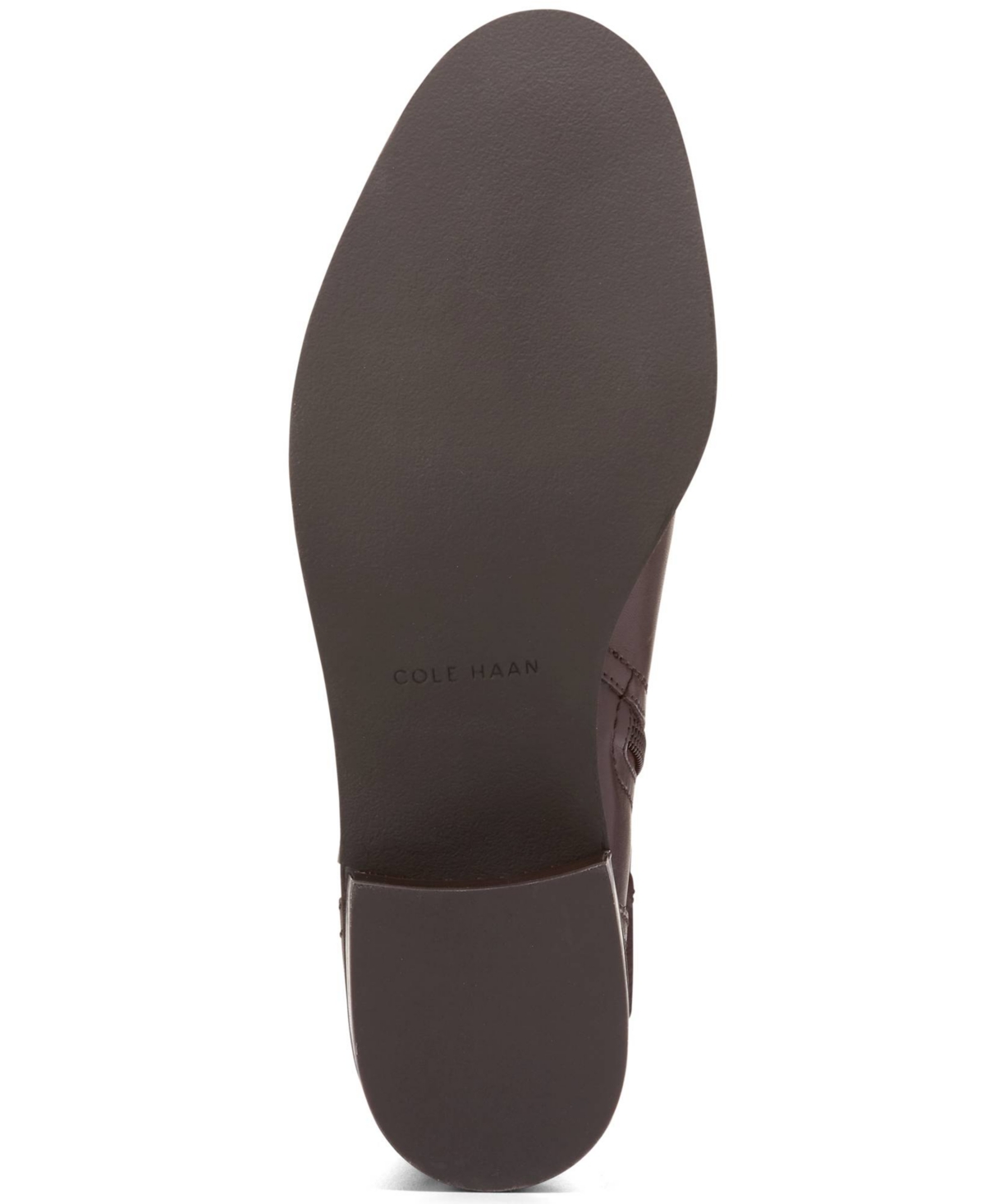Cole Haan Hanover Buckle Leather Bootie In Brown