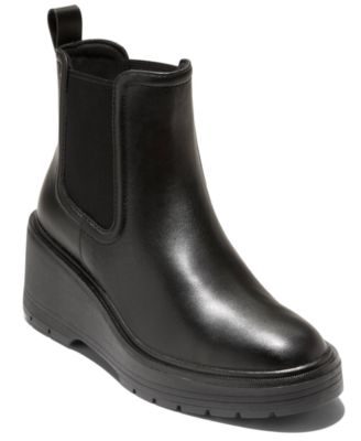 Women's ZERØGRAND Cityquest Waterproof Wedge Boots