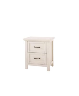 Westfield Traditional Nightstand in Brushed White Finish