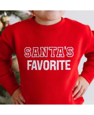 Toddler Boys Santa's Favorite Christmas Sweatshirt