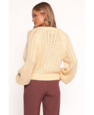 Women's Etta Ballet Wrap Knit Sweater.