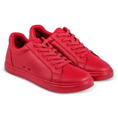 Women's Red Low-top Sneaker