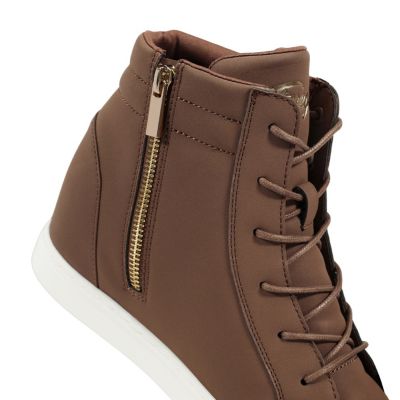 Women's Mocha Wedge Sneaker
