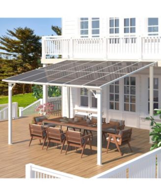 10'x10' Wall Mounted Gazebos Pergola