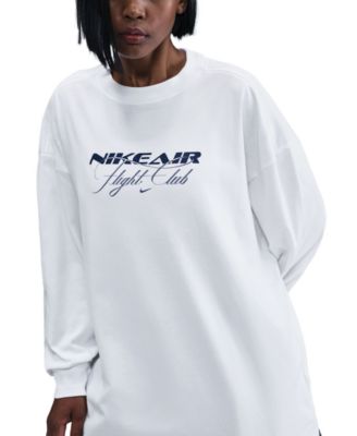 Women's Oversized Long-Sleeve T-Shirt