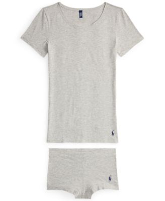 Women's 2-Piece T-Shirt and Boy Short Set