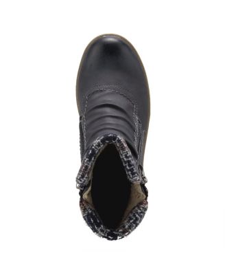 Cleora Women's Pull-On Bootie with Water-Resistant Finish