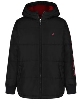 Boys' 2T-7 Long-Sleeve Puffer Jacket