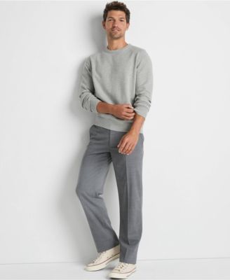 Big & Tall Fine Gauge Cotton Crew Neck Sweater