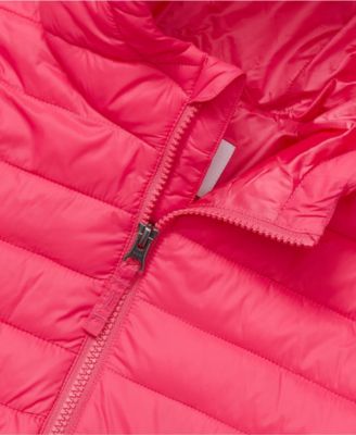 Girls FeatherFree Insulated Hooded Packable Jacket