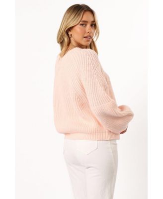 Women's London Knit Sweater - Pink XS/S