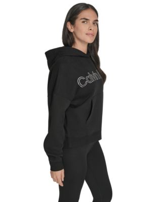 Women's Performance Metallic Outline Logo Fleece Hoodie