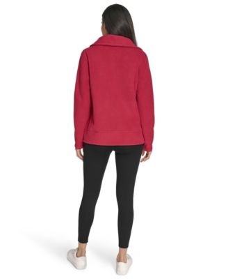 Women's Active Tech Fleece Mock-Neck Jacket