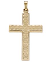 sideways cross necklace gold macys