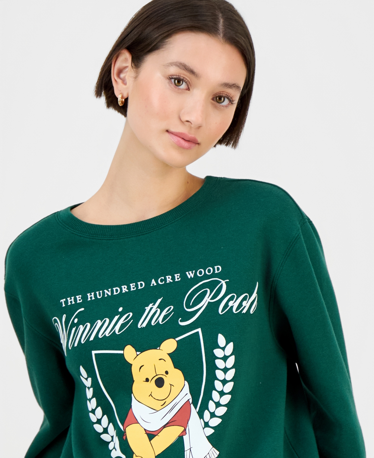 Disney Juniors' Winnie-the-Pooh Crewneck Sweatshirt