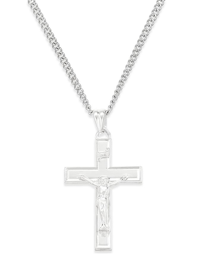 Macys cross pendant shop