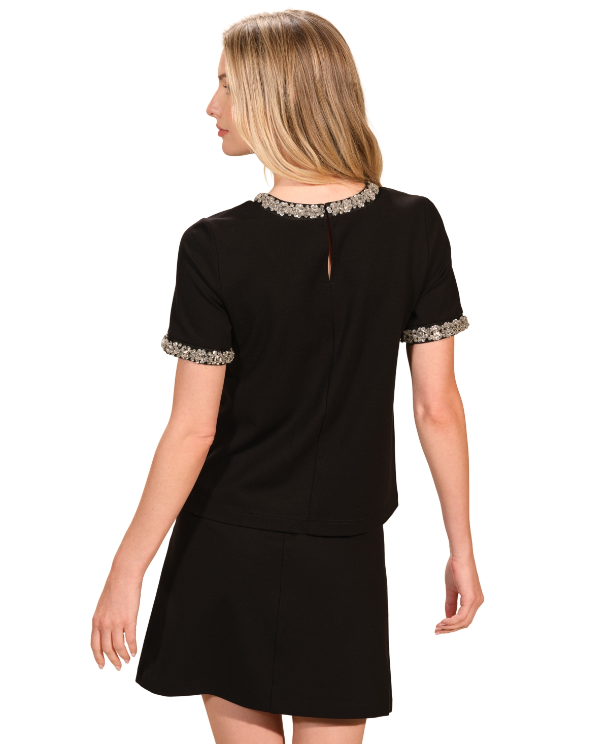 Isaac Mizrahi Women's Short Sleeve Top
