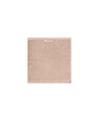 Diagonal Ribbed Cotton 6-Pc. Washcloths Set