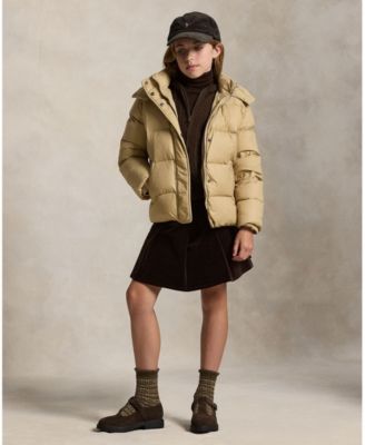 Girls' 7-16 Removable Hood Jacket