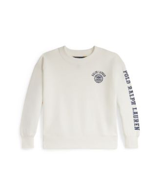 Girls' 2T-6X Logo Crest Crewneck Sweatshirt