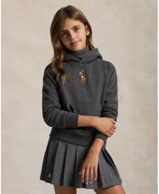 Girls' 7-16 Big Pony Long Sleeve Hoodie