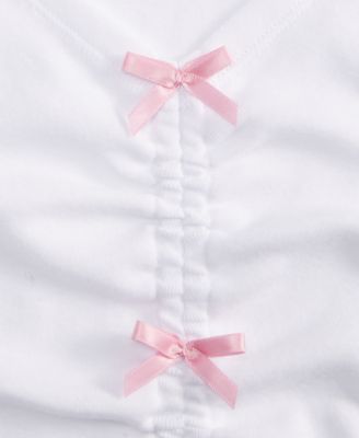 Girls 5-20 Ruched Bow V-Neck Top, Macy's Exclusive