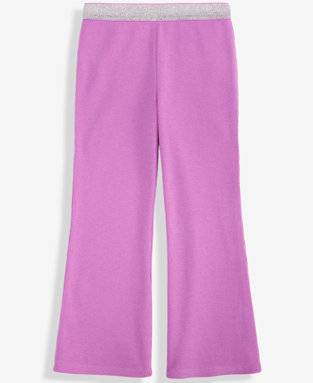 Epic Threads Baby and Toddler Girls Glitter-Waist Ribbed Flare Pants, Macy's Exclusive