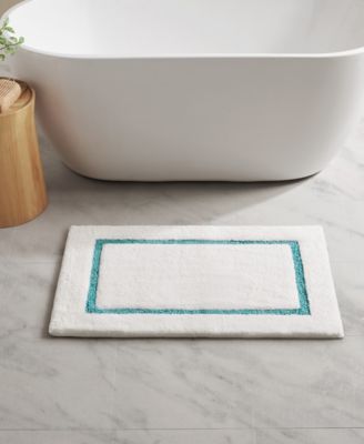Roan Border Tufted Bath Rug, 24" x 36"