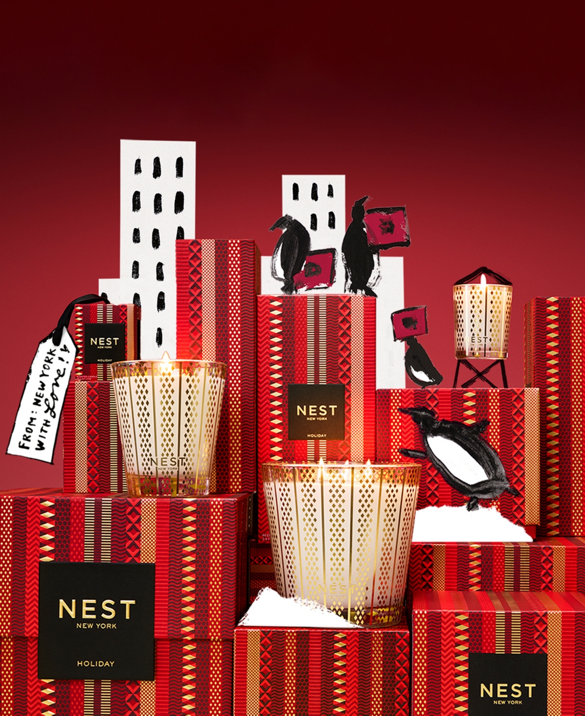 Nest New York Ornament Candle, 2.0 oz.