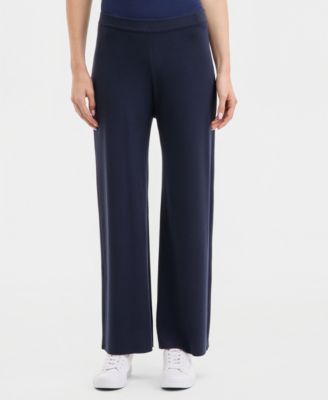 Women's Pull-On Wide-Leg Sweater Pants