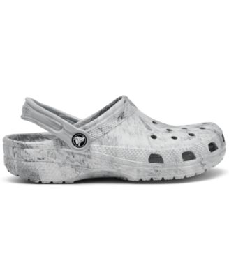 Big Kids Classic Watercolor Marble Clog Sandals from Finish Line