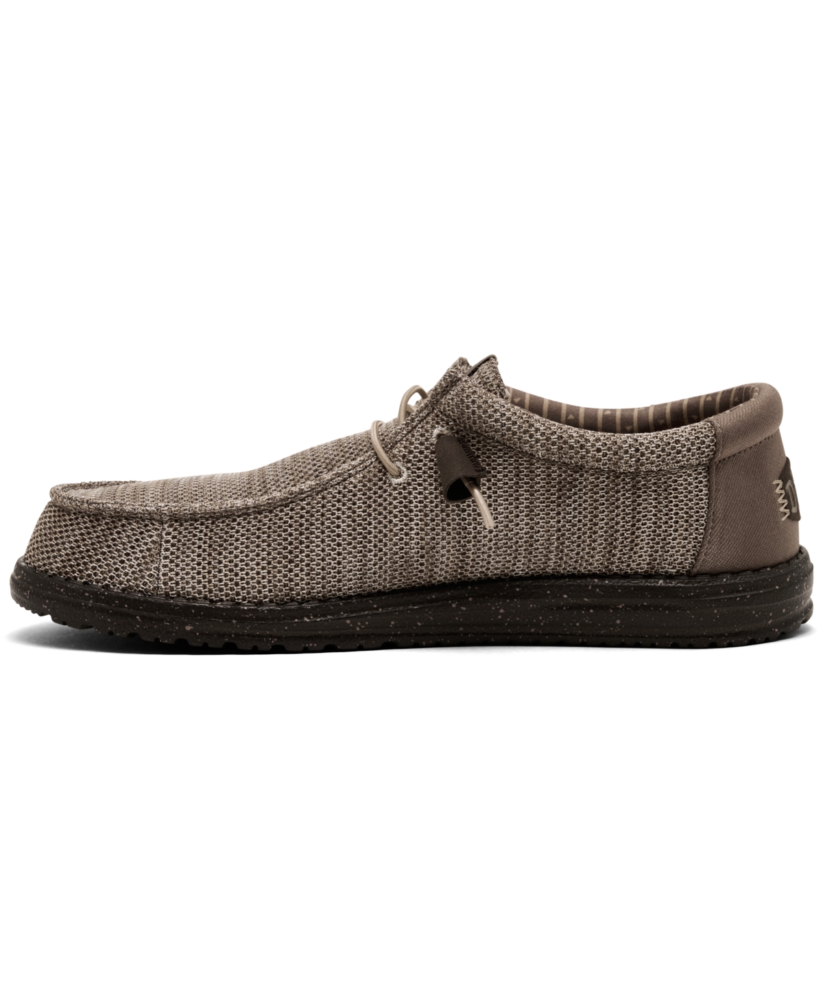 Hey Dude Men's Wally Stretch Sox Slip-on Casual Moccasin Sneakers From Finish Line In Gray