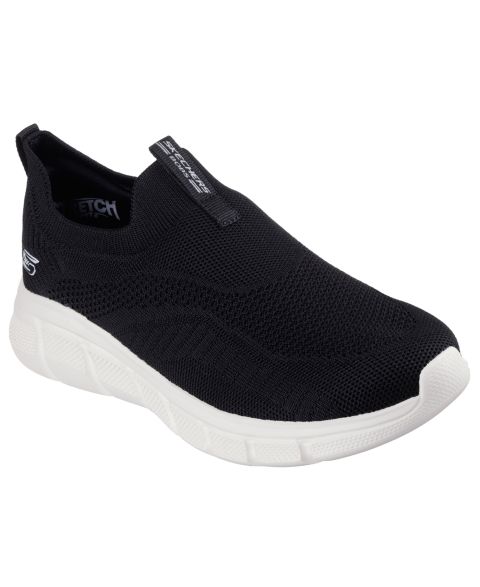Женские кроссовки Skechers Bobs Sport B Flex - Slip-On Casual, цвет: Чёрный