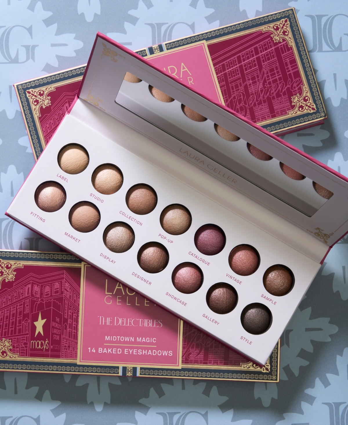 Laura Geller Beauty The Delectables 14 Multi-Finish Baked Eyeshadows