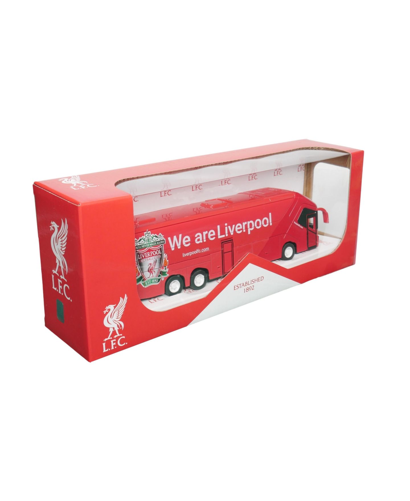 Детская игрушка Banbo Toys Miniature Official Liverpool FC Collectible Toy Bus, цвет: Красный — фото 6