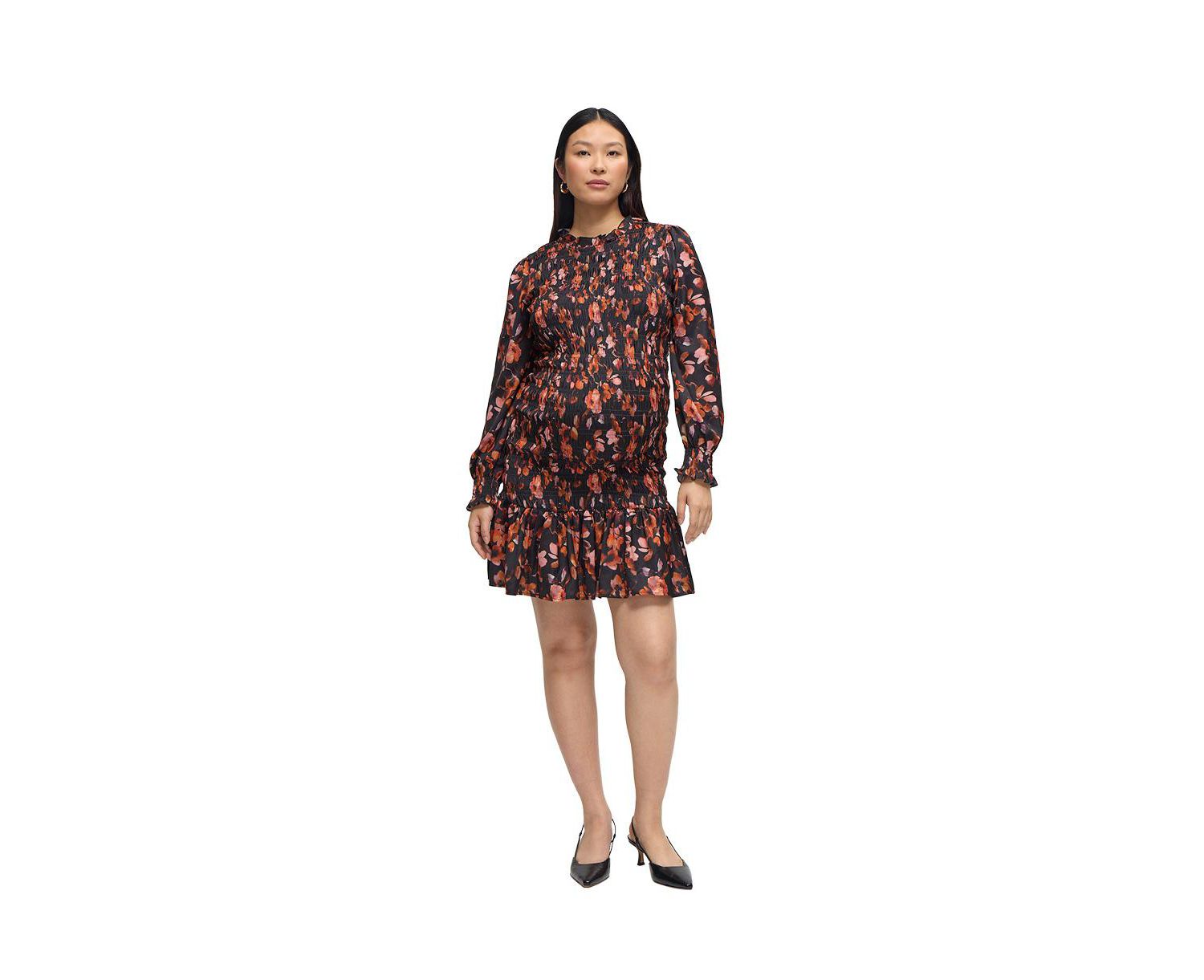 Women's Ingrid + Isabel Smocked Occasion Short Dress