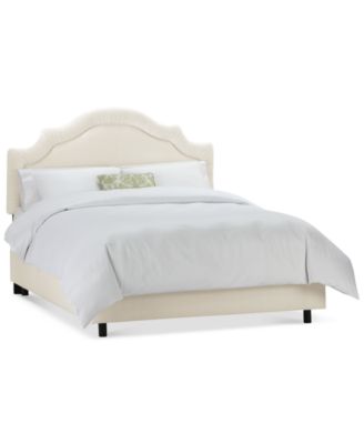 Skyline - Jace King Shirred Notch Bed, Direct Ship