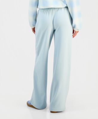 Juniors' Polar Fleece High-Rise Pants 
