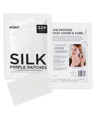 Hydrocolloid Overnight Pimple Patches – 224 Ct Mega Pack, Silk-Backed