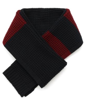 Men's Waffle Stripe Scarf