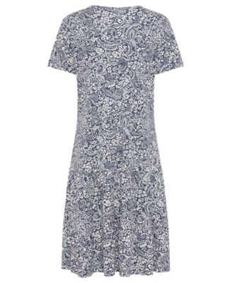Women's Filigree Print Dress