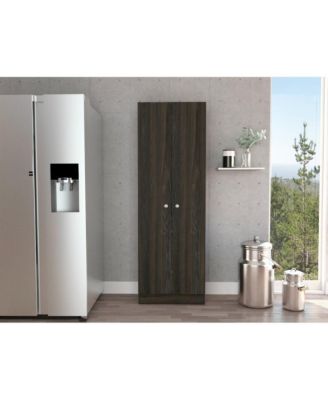 Multistorage Pantry Espresso / Black MDF